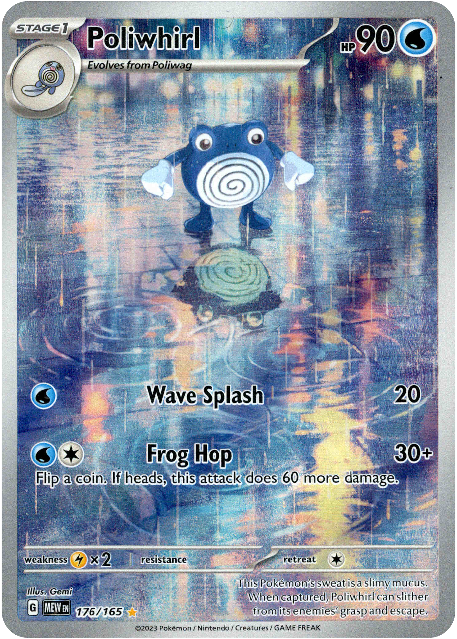 Poliwhirl - 176/165 - Scarlet & Violet 151 - Card Cavern
