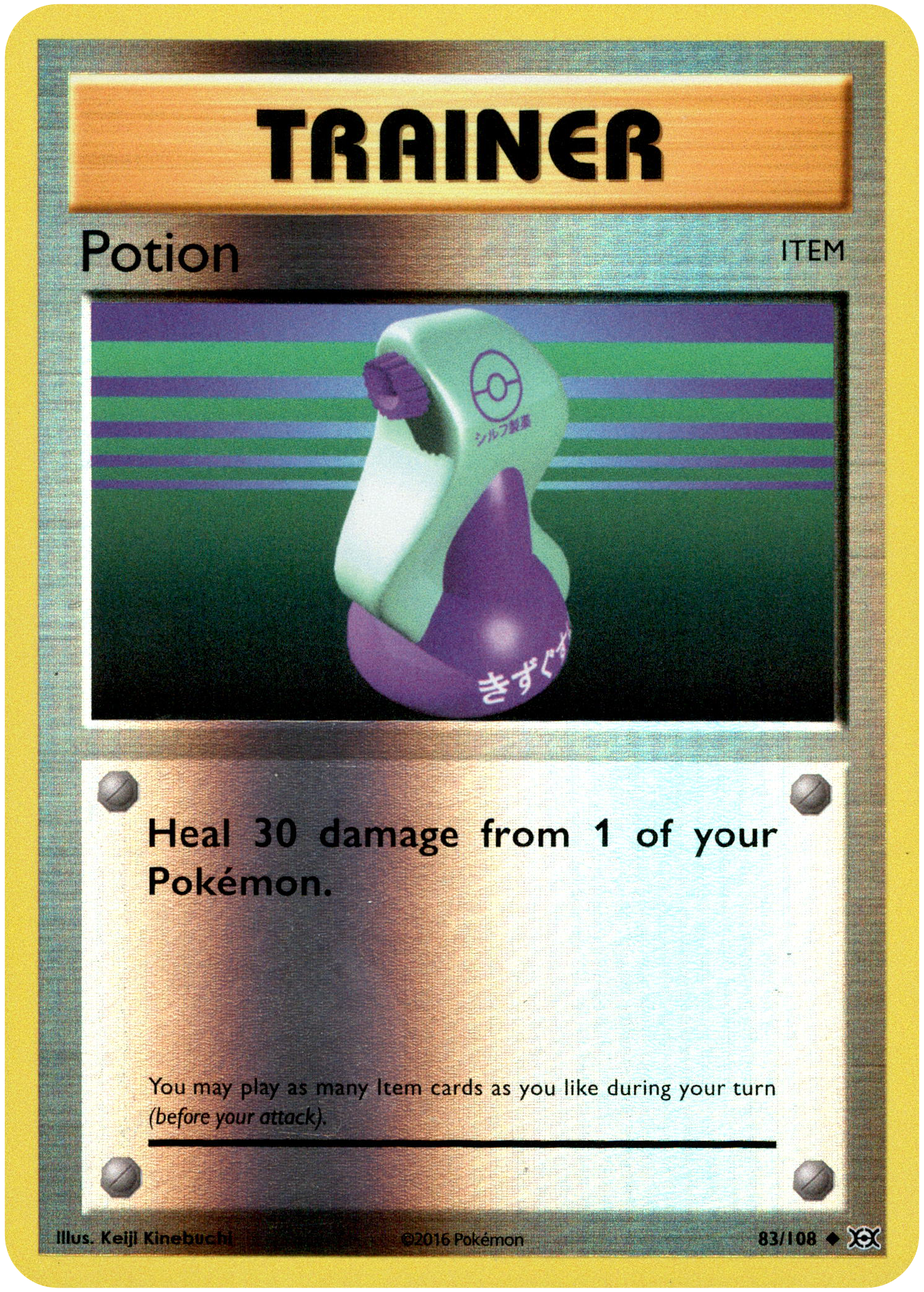 Potion - 83/108 - Evolutions - Reverse Holo - Card Cavern