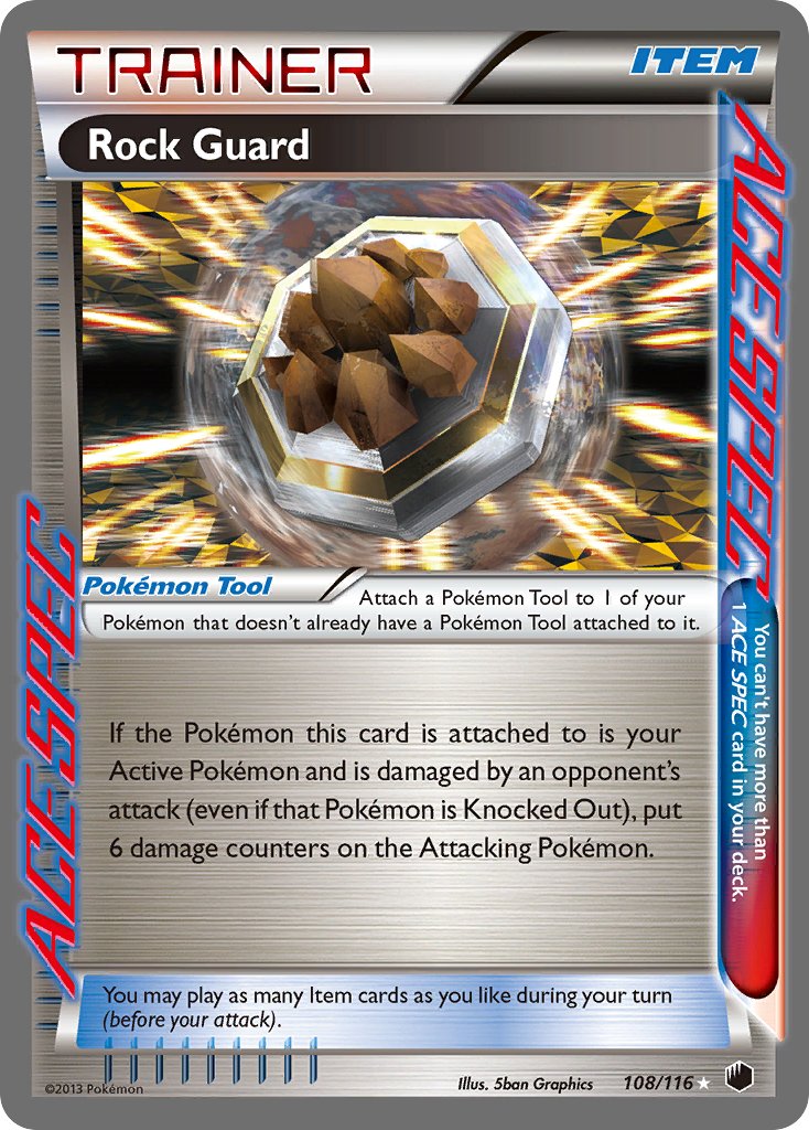 Rock Guard - 108/116 - Plasma Freeze - Card Cavern