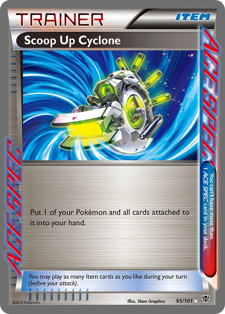 Scoop Up Cyclone - 95/101 - Plasma Blast - Holo - Card Cavern