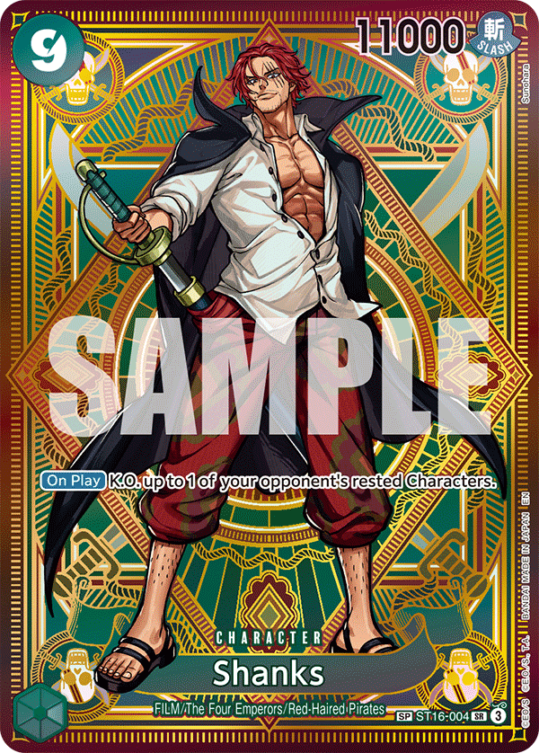 Shanks (SP) - ST16-004 SR - A Fist of Divine Speed - Foil - Card Cavern