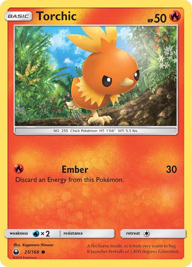 Torchic - 25/168 - Celestial Storm - Card Cavern