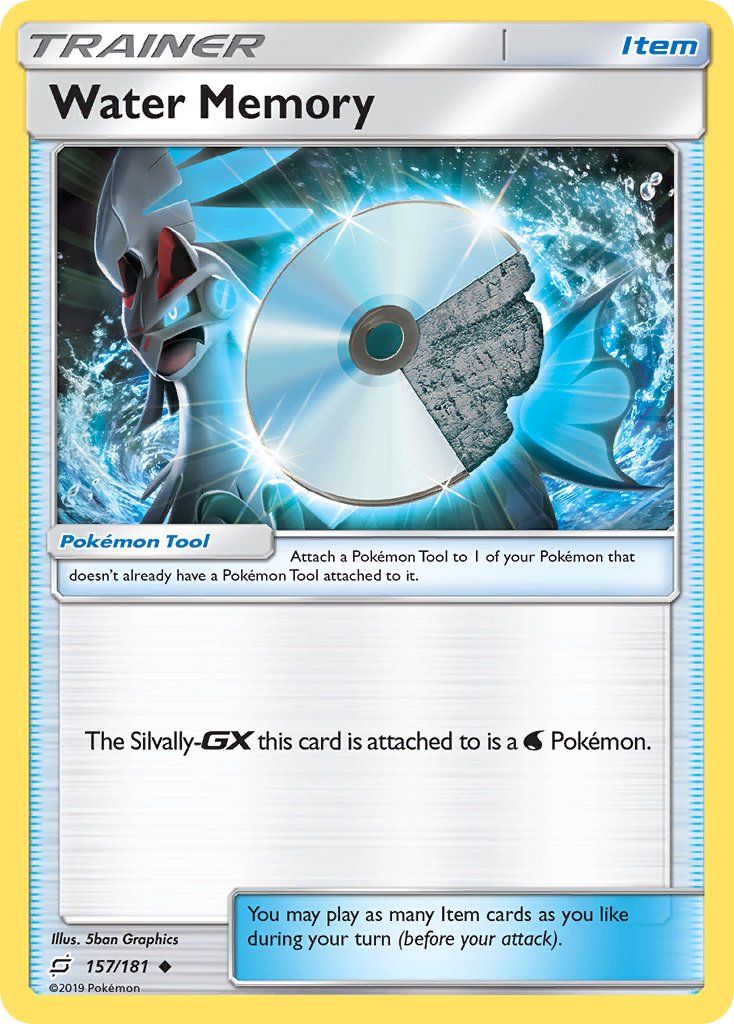 Water Memory - 157/181 - Team Up - Card Cavern
