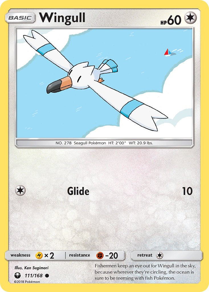 Wingull - 111/168 - Celestial Storm - Card Cavern