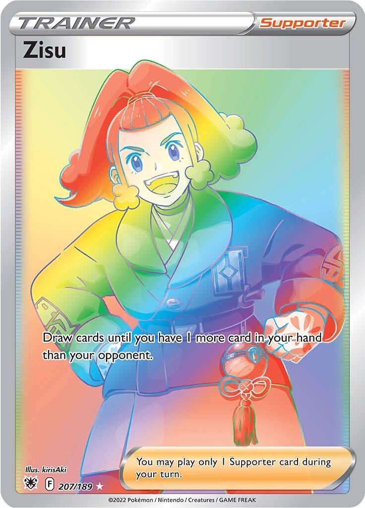 Zisu Hyper Rare - 207/189 - Astral Radiance - Holo - Card Cavern