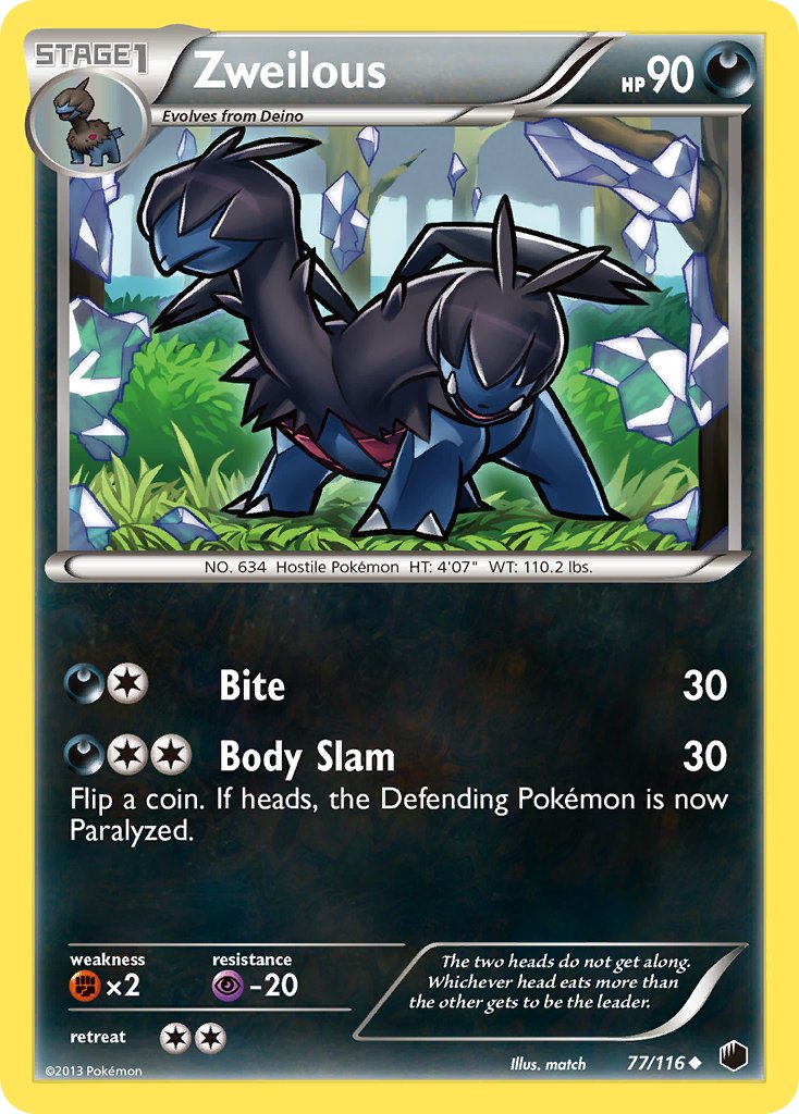 Zweilous - 77/116 - Plasma Freeze - Card Cavern