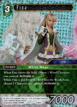 Fina - 8-061C - Opus VIII - Foil - Card Cavern