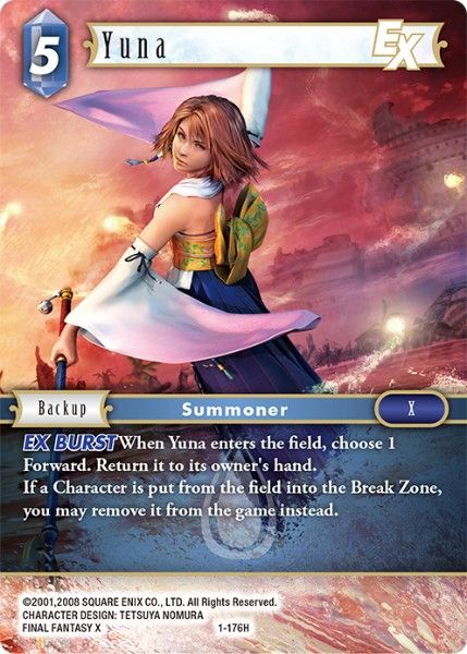 Yuna - 1-176H - Opus I - Foil - Card Cavern