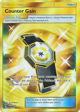 Counter Gain Secret Rare - 230/214 - Lost Thunder - Holo - Card Cavern