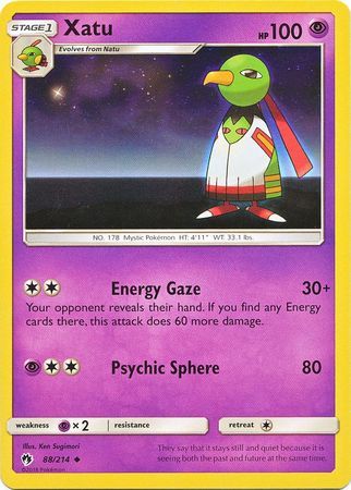 Xatu - 88/214 - Lost Thunder - Card Cavern