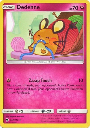 Dedenne - 142/214 - Lost Thunder - Card Cavern