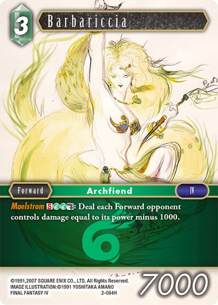 Barbariccia - 2-064H - Opus II - Foil - Card Cavern