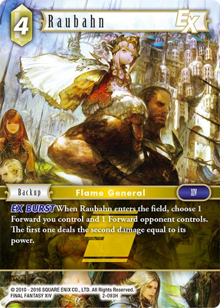 Raubahn - 2-093H - Opus II - Foil - Card Cavern