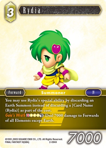 Rydia - 2-094H - Opus II - Card Cavern