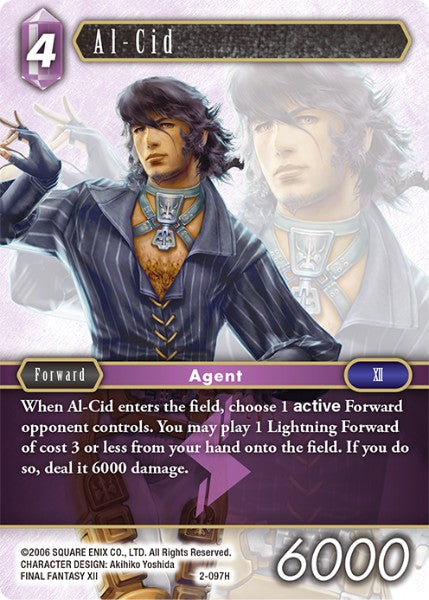 Al-Cid - 2-097H - Opus II - Card Cavern