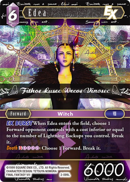 Edea - 2-099L - Opus II - Card Cavern