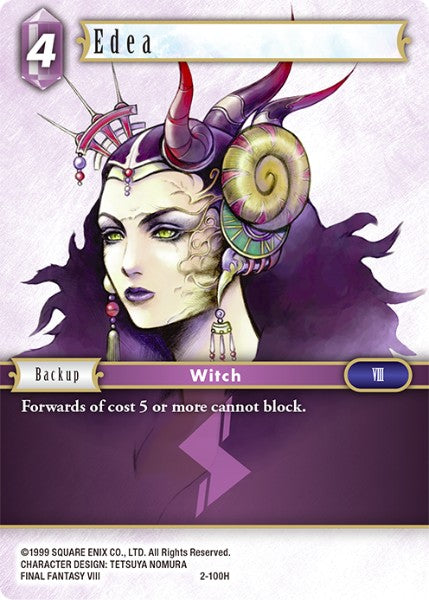 Edea - 2-100H - Opus II - Foil - Card Cavern