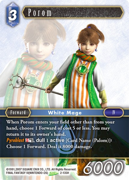 Porom - 2-135H - Opus II - Foil - Card Cavern
