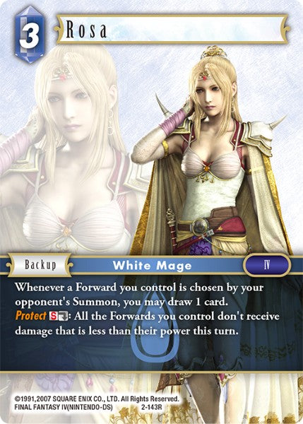 Rosa - 2-143R - Opus II - Card Cavern