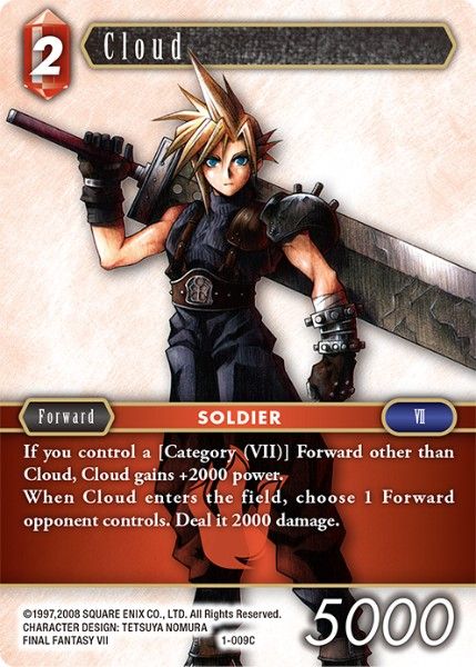 Cloud - 1-009C - Opus I - Foil - Card Cavern