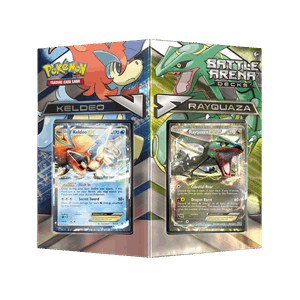 Battle Arena Decks: Rayquaza vs Keldeo PTCGO Code - Card Cavern