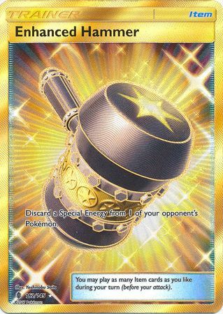 Enhanced Hammer Secret Rare - 162/145 - Guardians Rising - Holo - Card Cavern