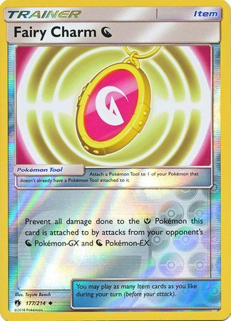 Fairy Charm D - 177/214 - Lost Thunder - Reverse Holo - Card Cavern