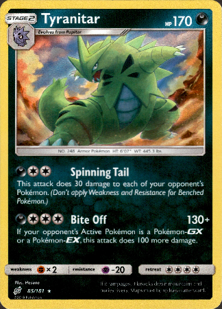 Tyranitar - 85/181 - Team Up - Holo - Card Cavern