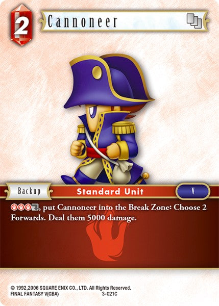 Cannoneer - 3-021C - Opus III - Foil - Card Cavern