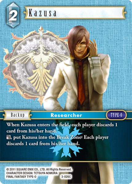 Kazusa - 3-026C - Opus III - Foil - Card Cavern