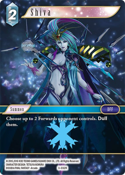 Shiva - 3-032R - Opus III - Foil - Card Cavern