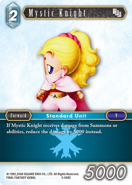 Mystic Knight - 3-048C - Opus III - Foil - Card Cavern