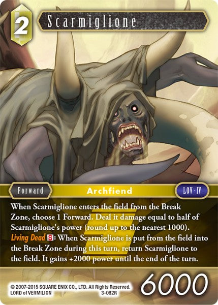 Scarmiglione - 3-082R - Opus III - Foil - Card Cavern