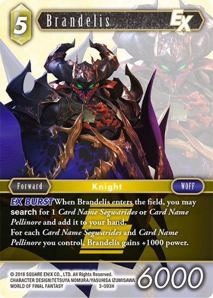 Brandelis - 3-093H - Opus III - Foil - Card Cavern