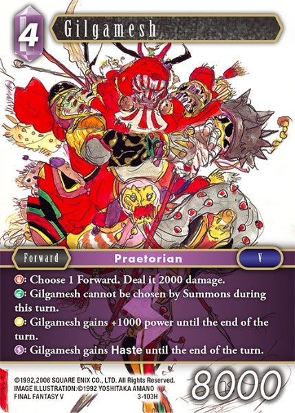Gilgamesh - 3-103H - Opus III - Card Cavern