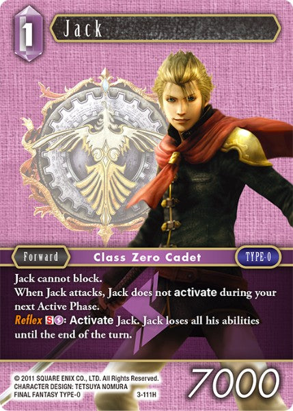 Jack - 3-111H - Opus III - Foil - Card Cavern