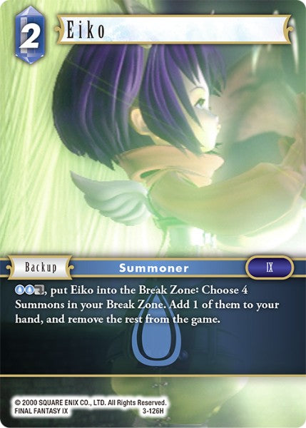 Eiko - 3-126H - Opus III - Foil - Card Cavern