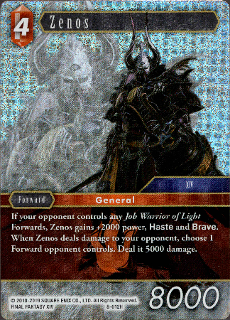 Zenos - 8-012H - Opus VIII - Foil - Card Cavern