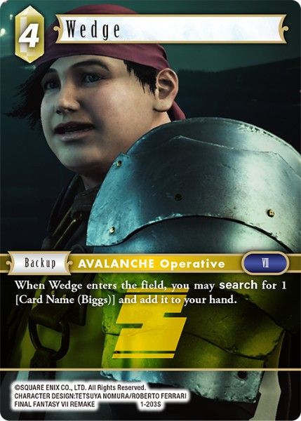 Wedge - 1-203S - Opus I - Card Cavern