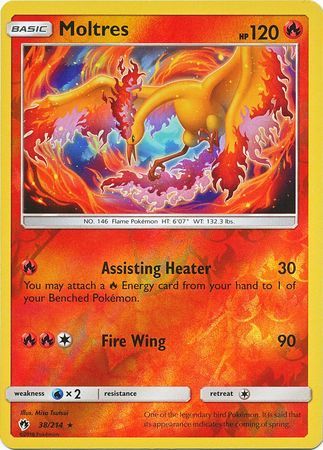 moltres holographic pokemon card value - 12/62 - Fossil Set - Near Mint Conditon Rare Pokemon GO Singles Moltres Holo - Pokmon Go