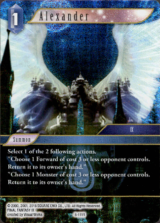 Alexander - 8-111R - Opus VIII - Foil - Card Cavern