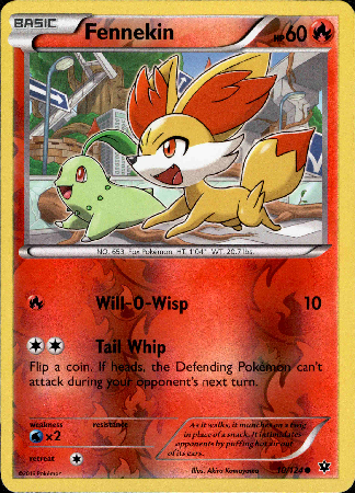 Fennekin - 10/124 - Fates Collide