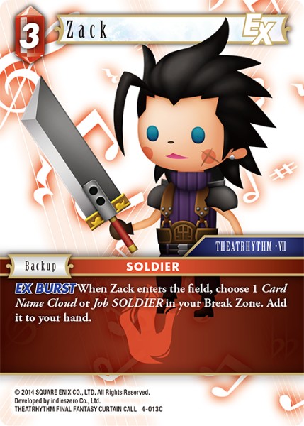 Zack - 4-013C - Opus IV - Foil - Card Cavern