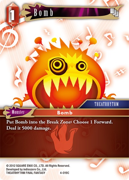Bomb - 4-019C - Opus IV - Foil - Card Cavern