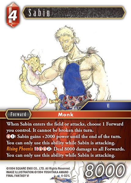 Sabin - 4-021L - Opus IV - Foil - Card Cavern
