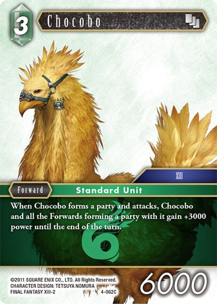 Chocobo - 4-062C - Opus IV - Foil - Card Cavern