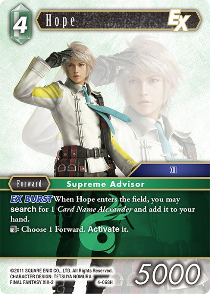 Hope - 4-068H - Opus IV - Foil - Card Cavern