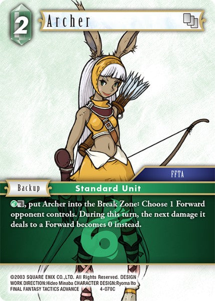 Archer - 4-070C - Opus IV - Foil - Card Cavern