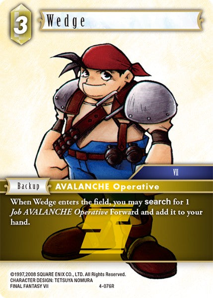 Wedge - 4-076R - Opus IV - Foil - Card Cavern