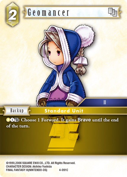 Geomancer - 4-091C - Opus IV - Foil - Card Cavern
